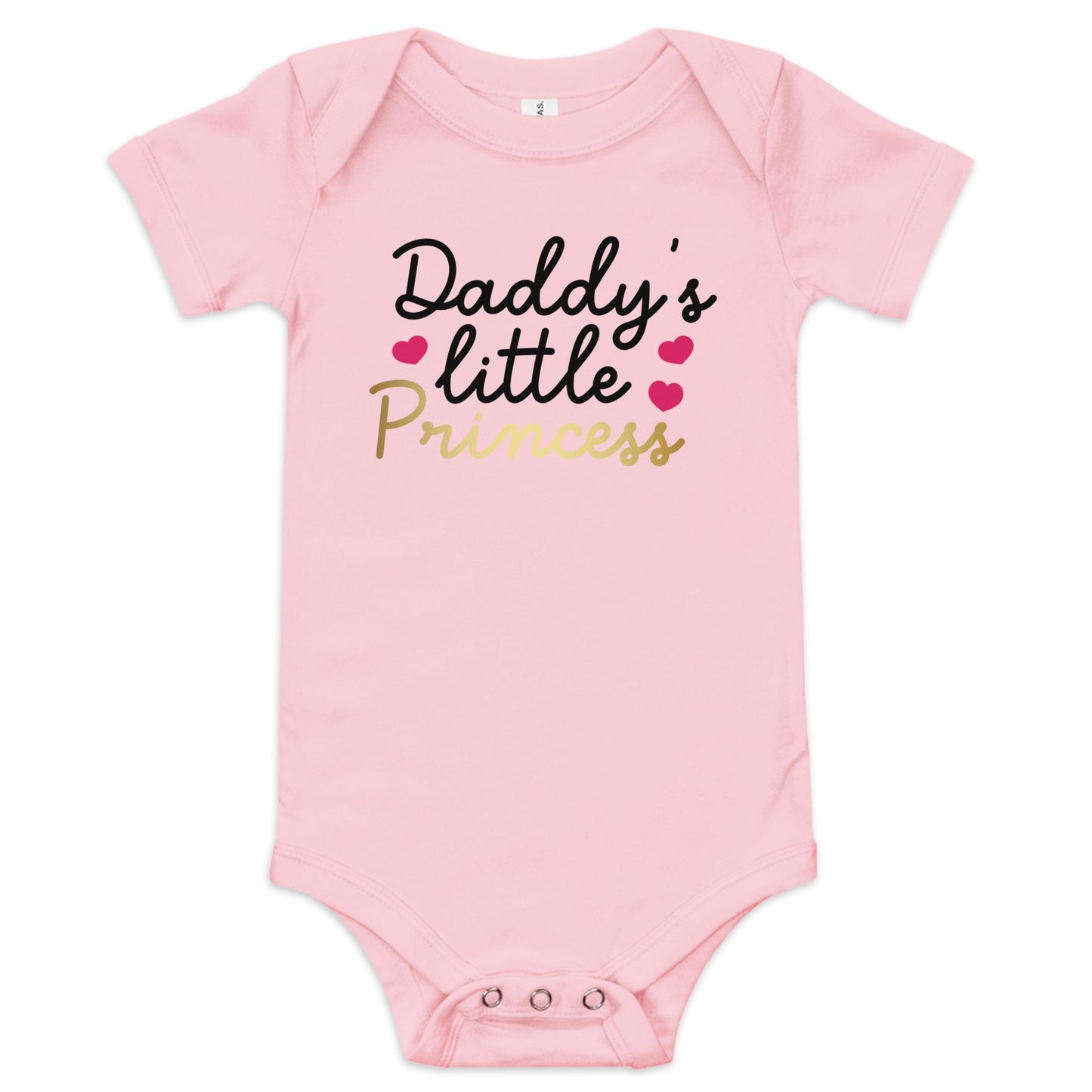 Baby short sleeve one piece - Daddy's Little Princess