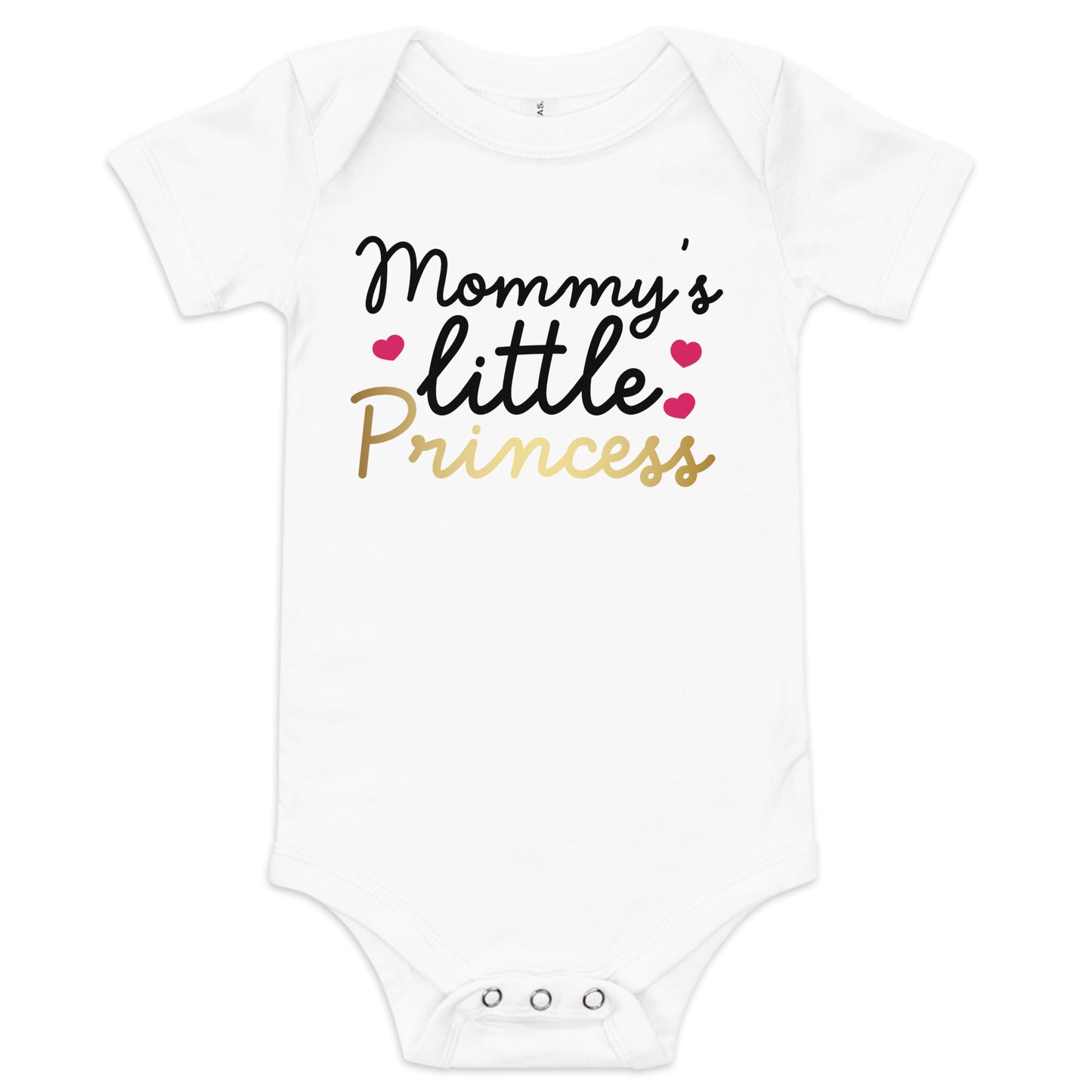 Baby short sleeve one piece - Mommy's Little Princess