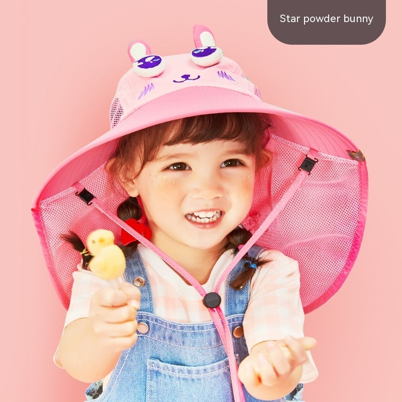 Children's Sun-proof Bucket Hat Outdoor Sun Hat