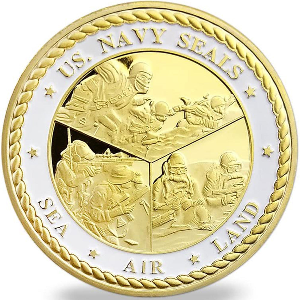 Military Plated Assault Coin