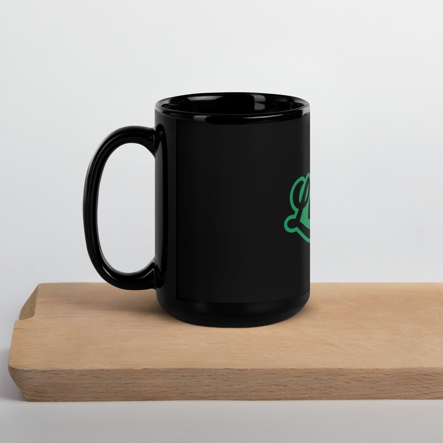 Black Glossy Mug - St Patty's Day Lucky