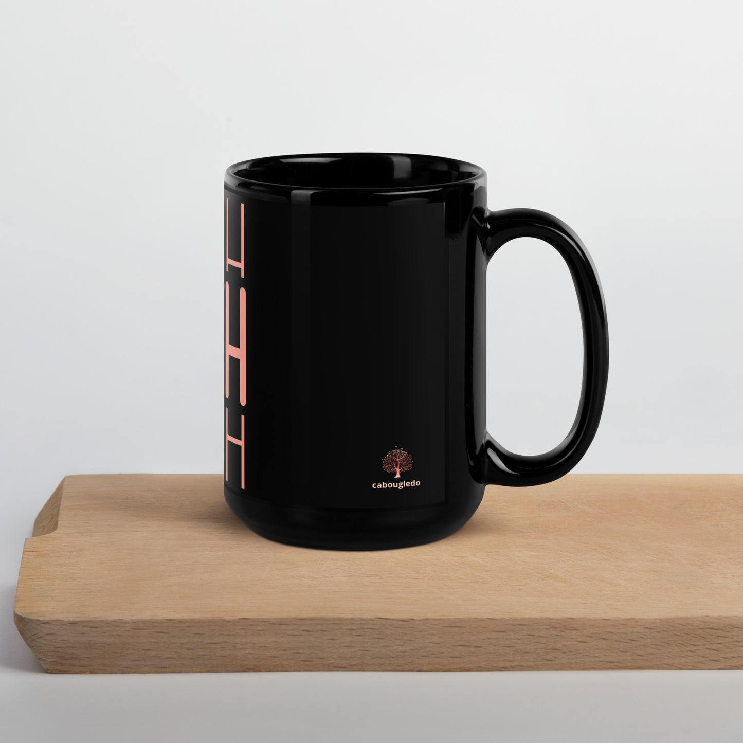 Black Glossy Mug - FAITH