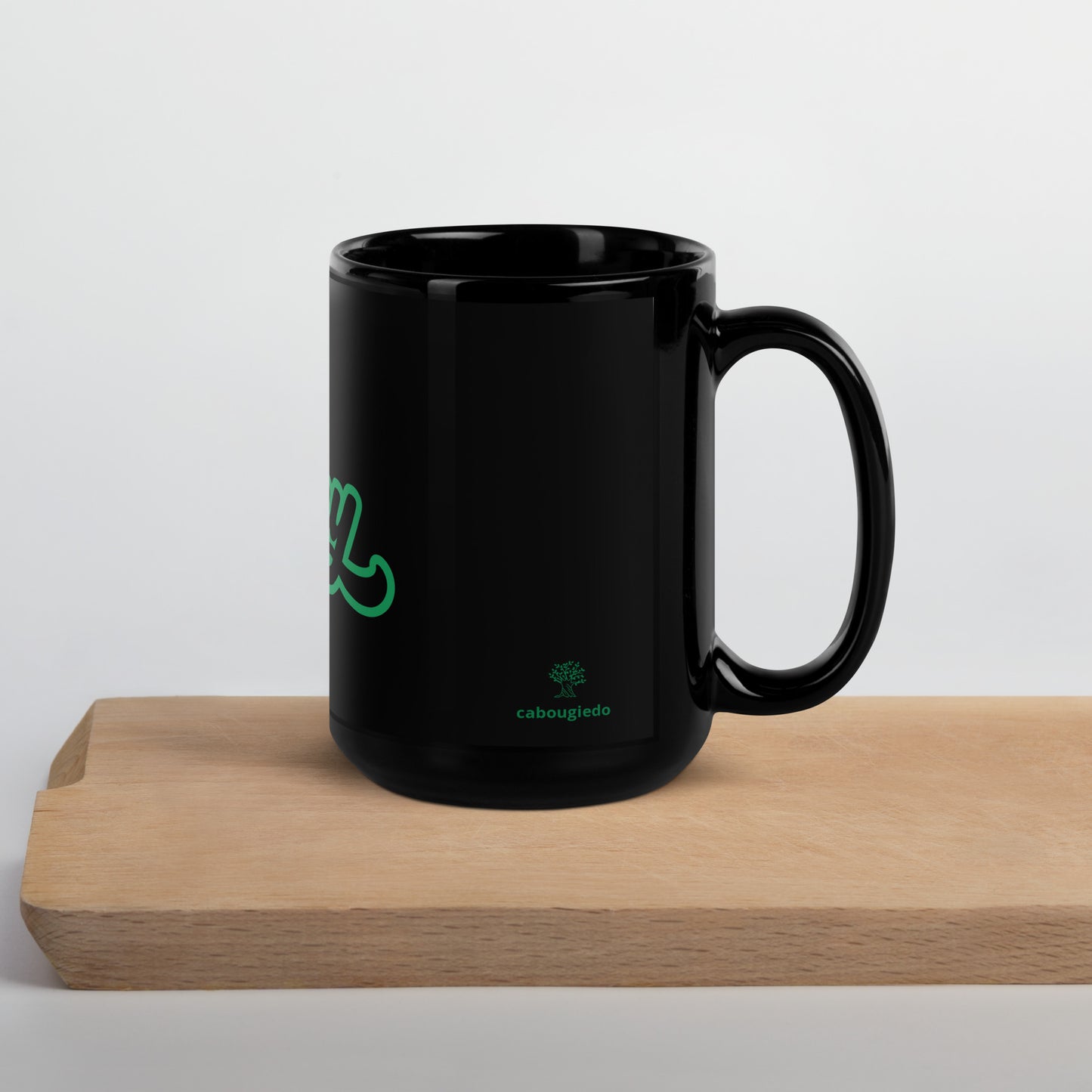 Black Glossy Mug - St Patty's Day Lucky