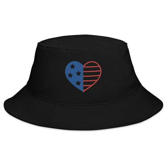 Bucket Hat- 4th of July Love
