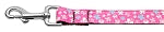 Butterfly Nylon Ribbon Collar Pink 1 wide 4ft Lsh