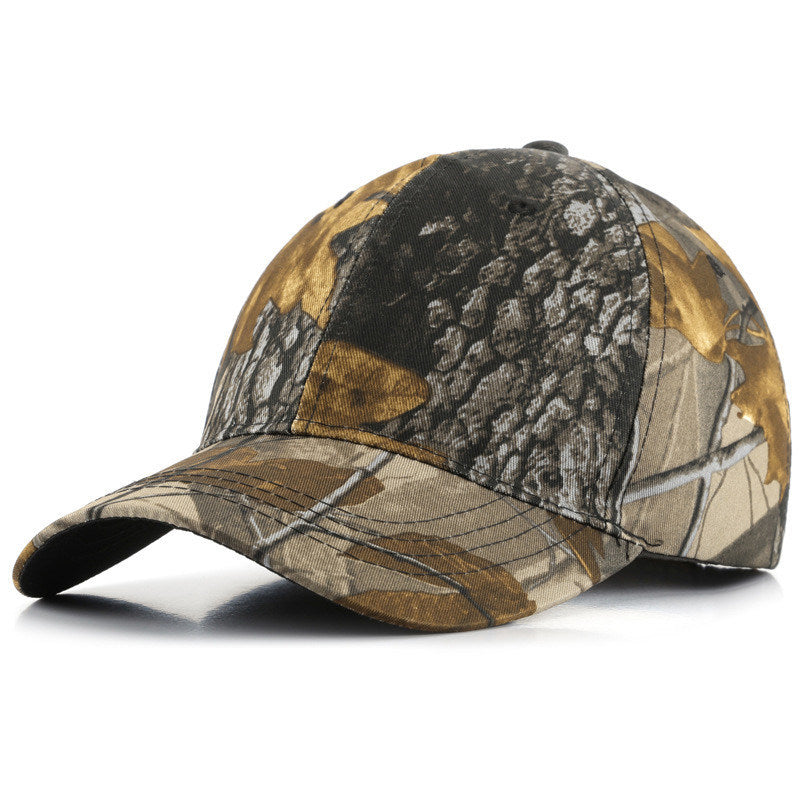 Baseball Cap Leaf Bionic Camouflage Cap Outdoor Field Training