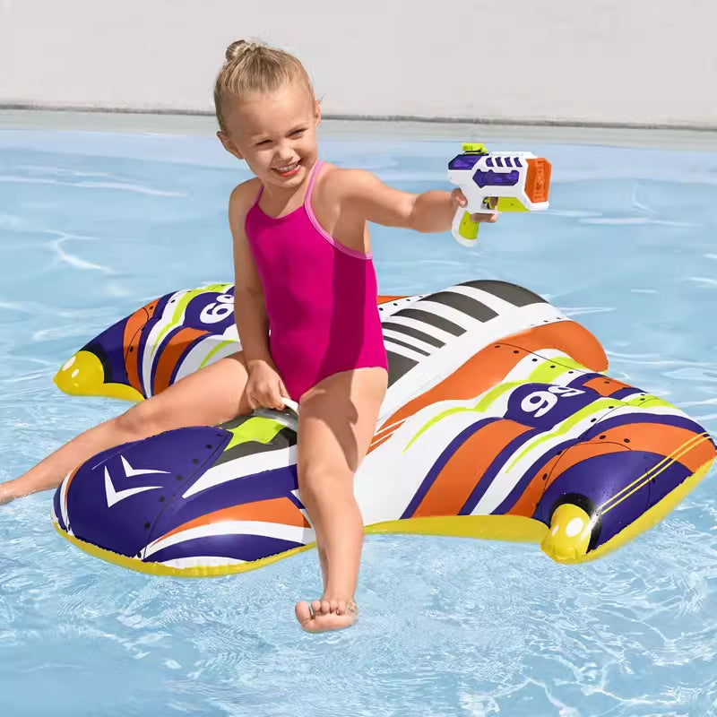 Children Harness Water Gun Inflatable Swimming Ring