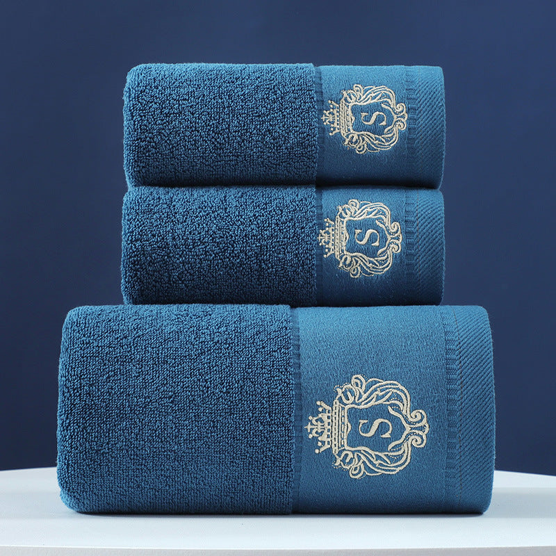 Pure Cotton Towels Three-piece With Hand Bath Towel Class