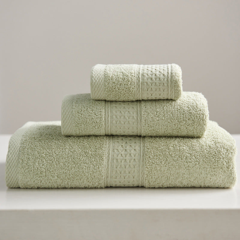 Minimalist Style Square Towel Towel Bath Towel Set Towel Pure Cotton