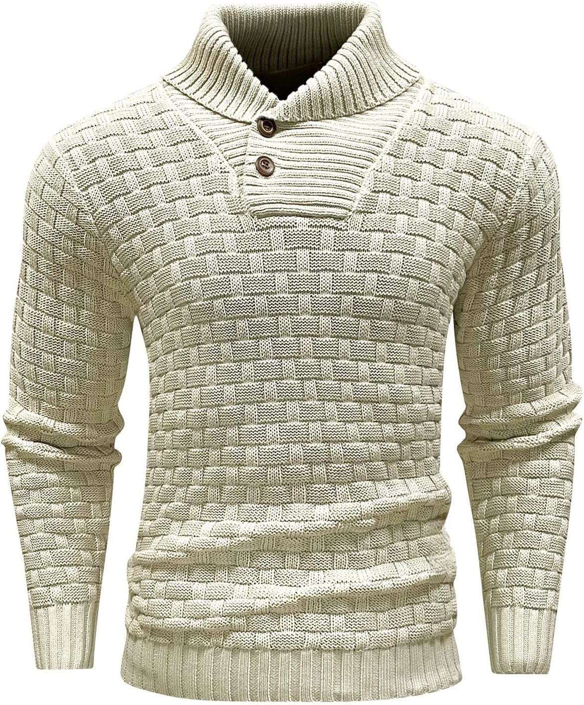 Men's Pullover Fashion Crew Neck Slim Fit Sweater