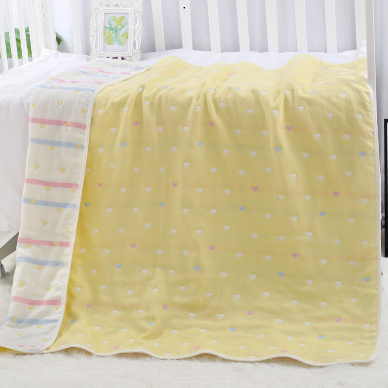 Printing Gauze Bath Towel Baby Blanket Quilt