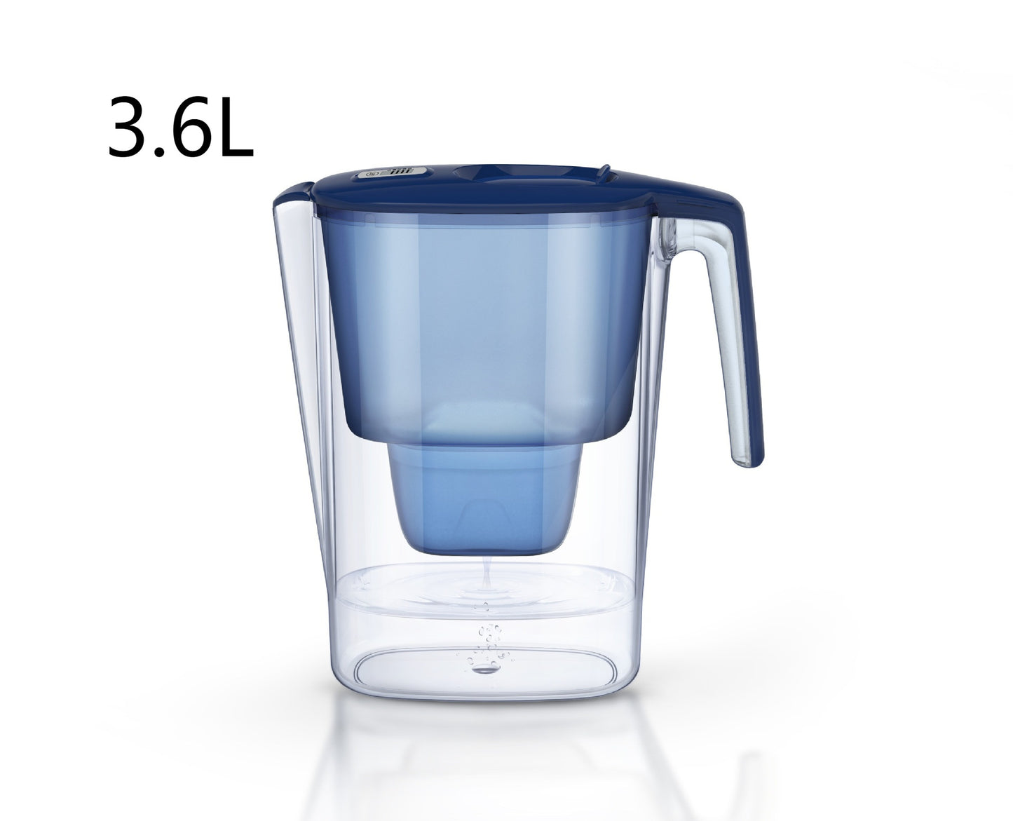 Household 36L Office Tap Water Multiple Filtration Water Pitcher