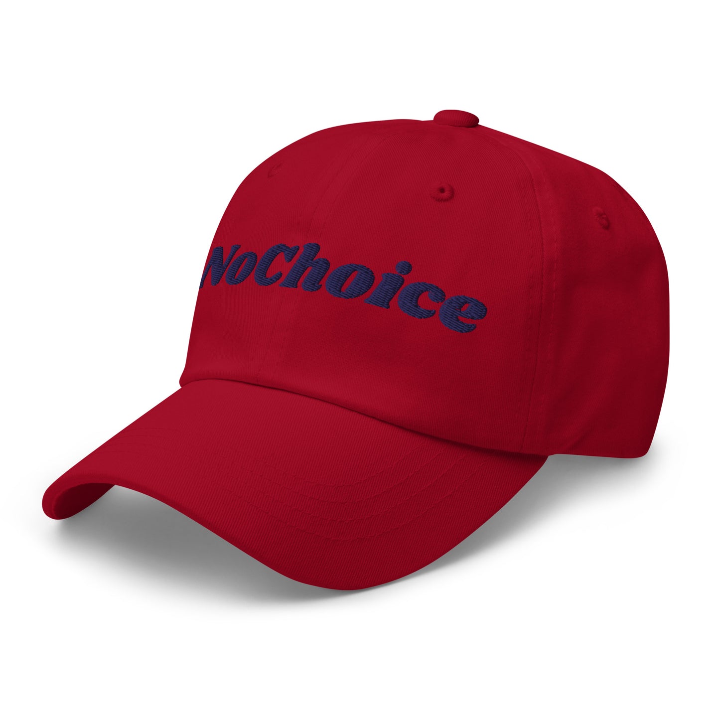 Dad hat - #NoChoice by CaBougieDo (Blue Thread)