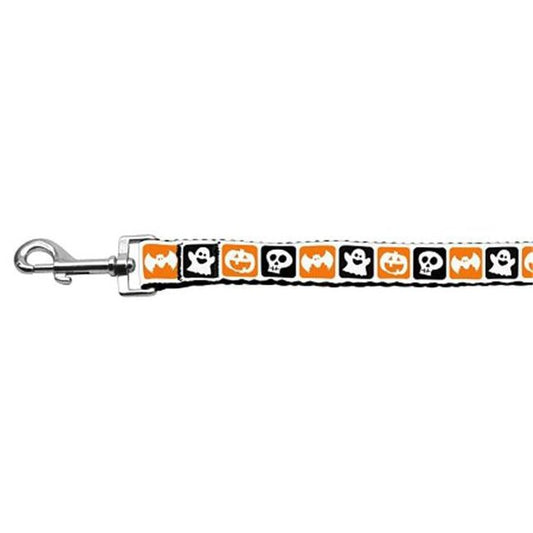 Classic Halloween Nylon Dog Leash 5/8 inch wide 4ft Long