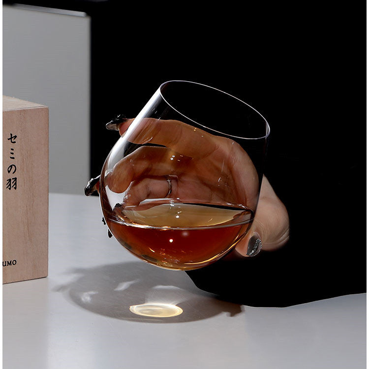 The Design Of The Kimura Spherical Ultra-thin Cicada Wing Cup Tumbler