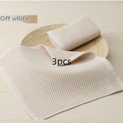 Honeycomb Pure Cotton Face Washing Absorbent Towel