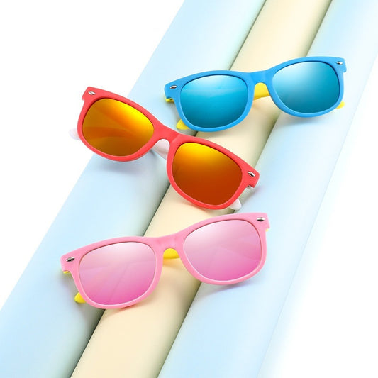 New Fashion PC Material Polarized Kids Sunglasses