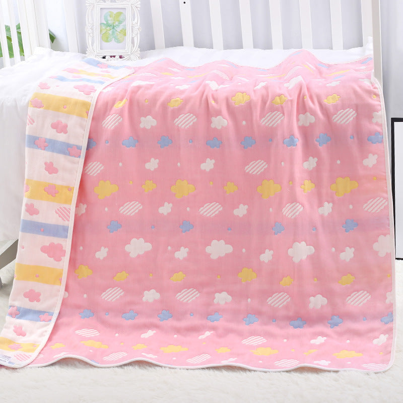 Printing Gauze Bath Towel Baby Blanket Quilt