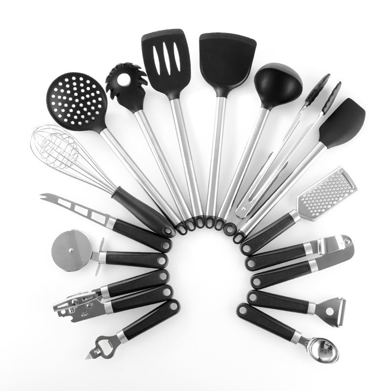 16 PC Kitchen Gadgets Cooking Silicone Spatula Spoon Set