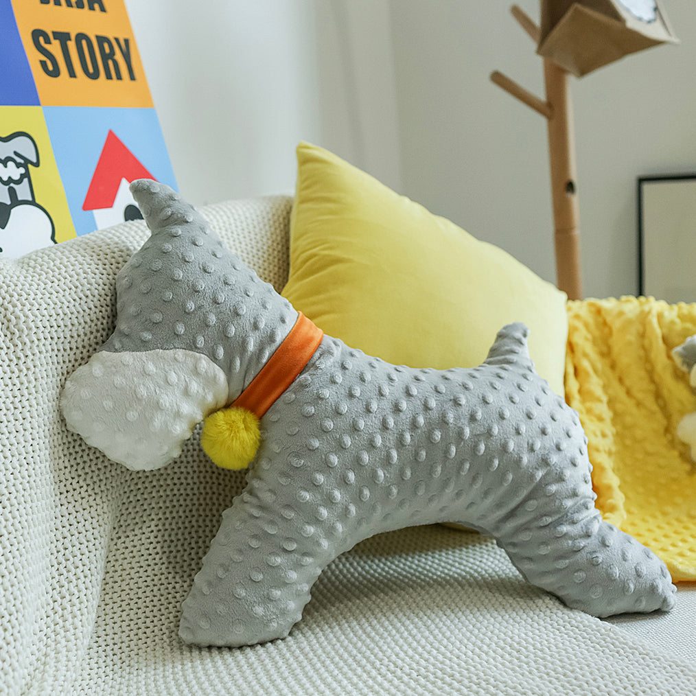 Schnauzer Pillow Baby Comfort Doll Gift