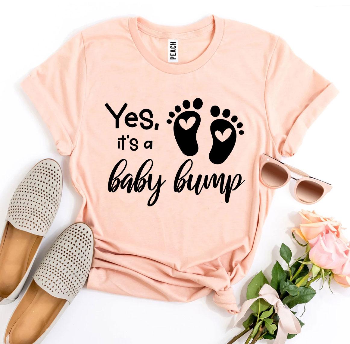 Yes It’s a Baby Bump T-shirt