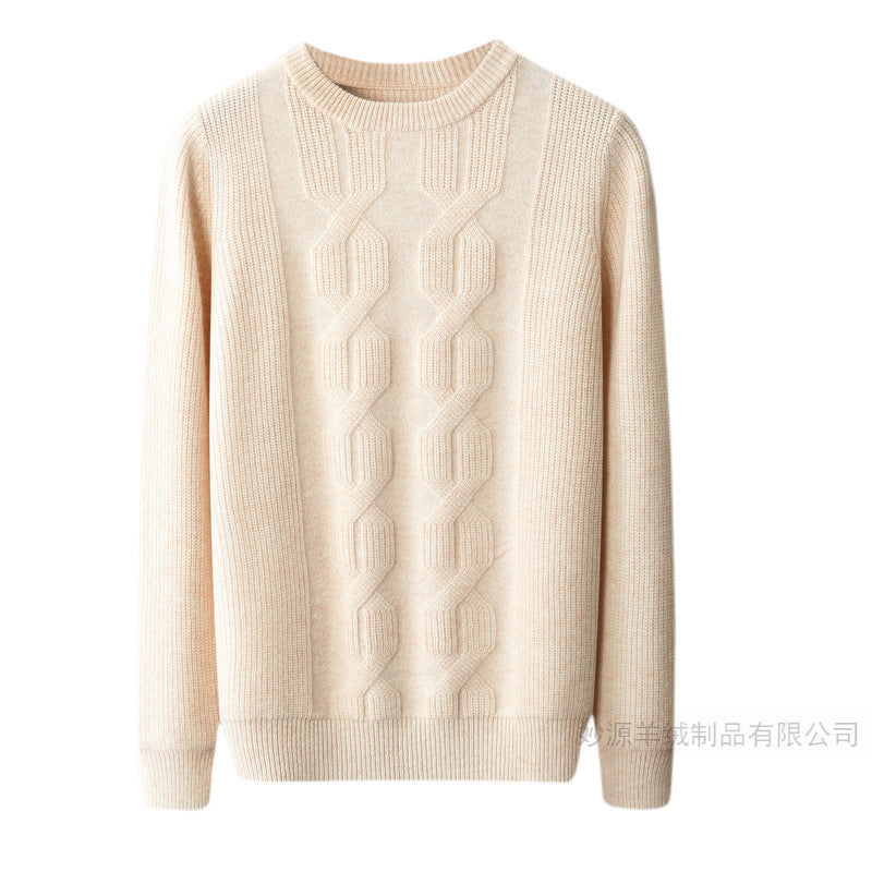 Casual All-match Woolen Sweater For Men