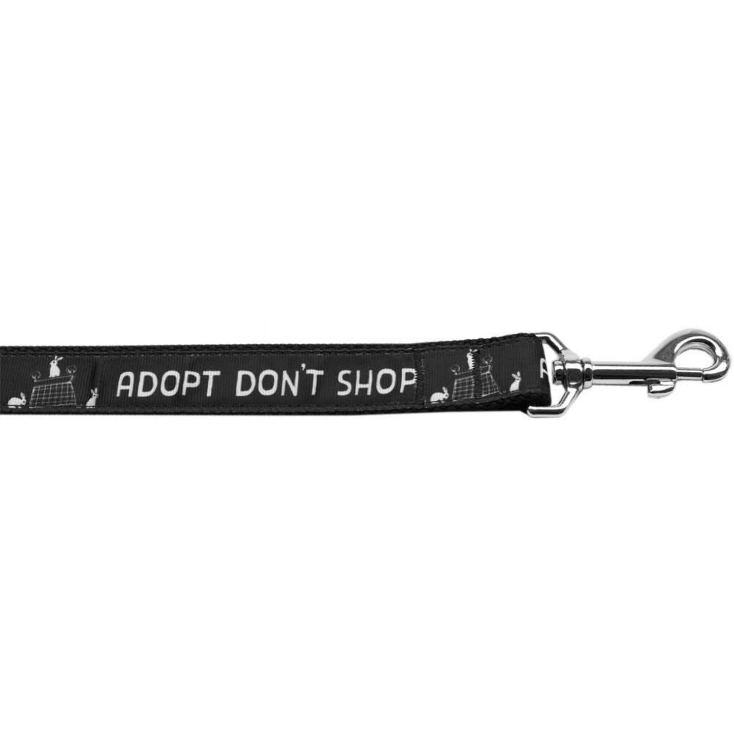 Adopt Don't Shop Nylon Dog Leash 3/8 inch wide 6ft Long