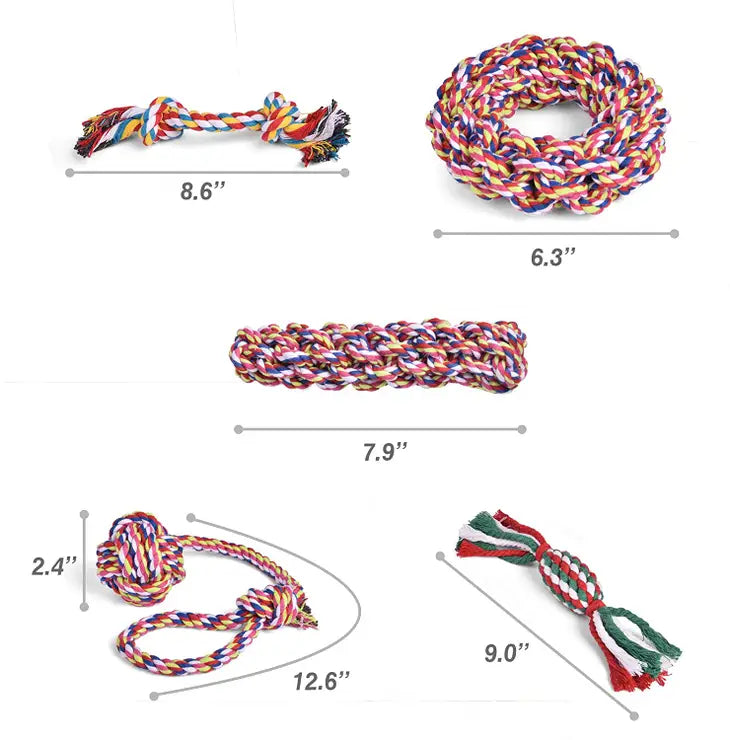 Dog Rope Toys Dog Chew Toys Dog Toy Set