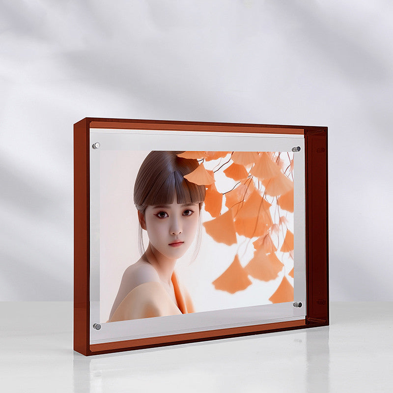 Acrylic Photo Frame Transparent Colorful Picture Frame