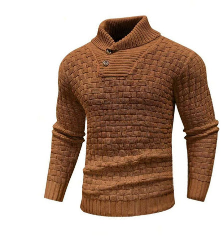 Men's Pullover Fashion Crew Neck Slim Fit Sweater