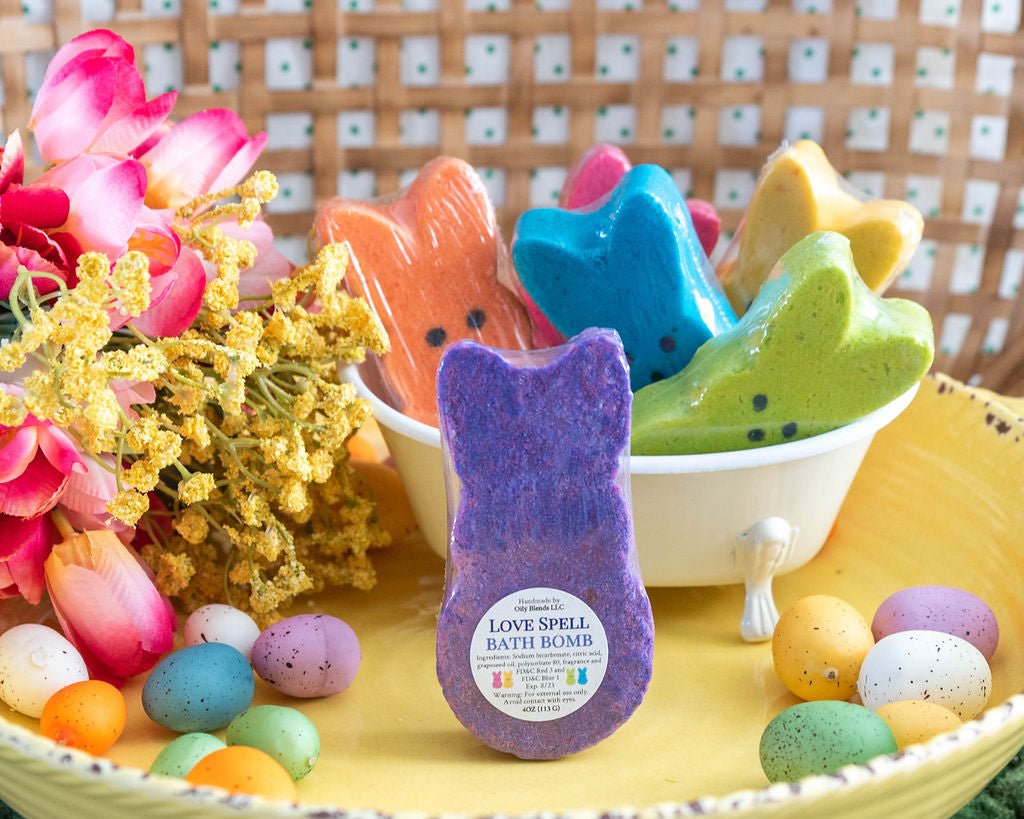 Easter Bunny Bath Bombs - Oily BlendsEaster Bunny Bath Bombs