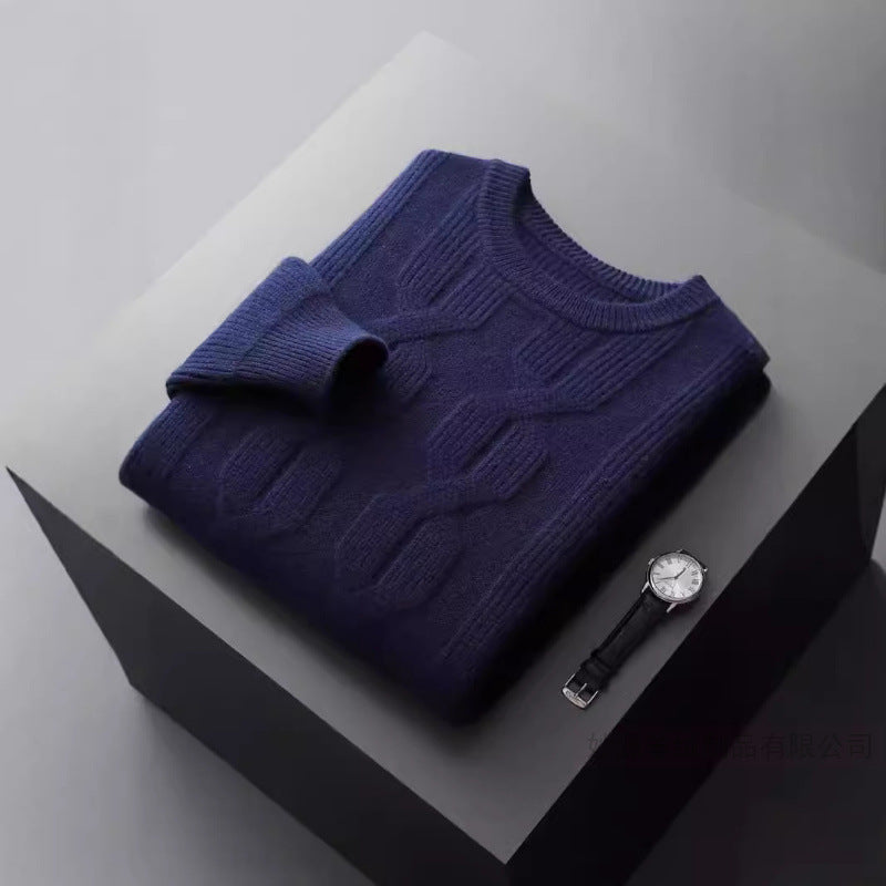 Casual All-match Woolen Sweater For Men