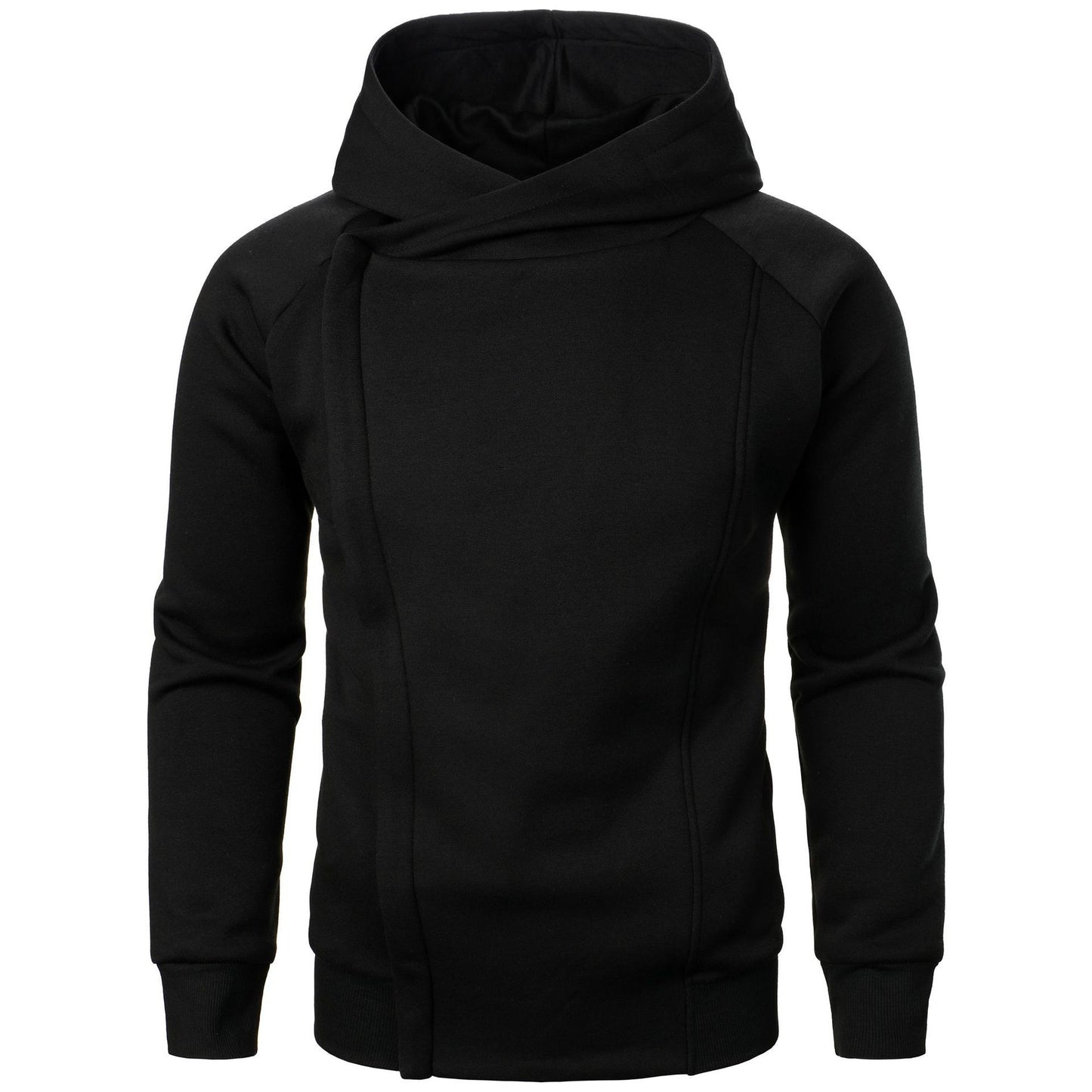 Men's Side Zipper Hooded Sweater