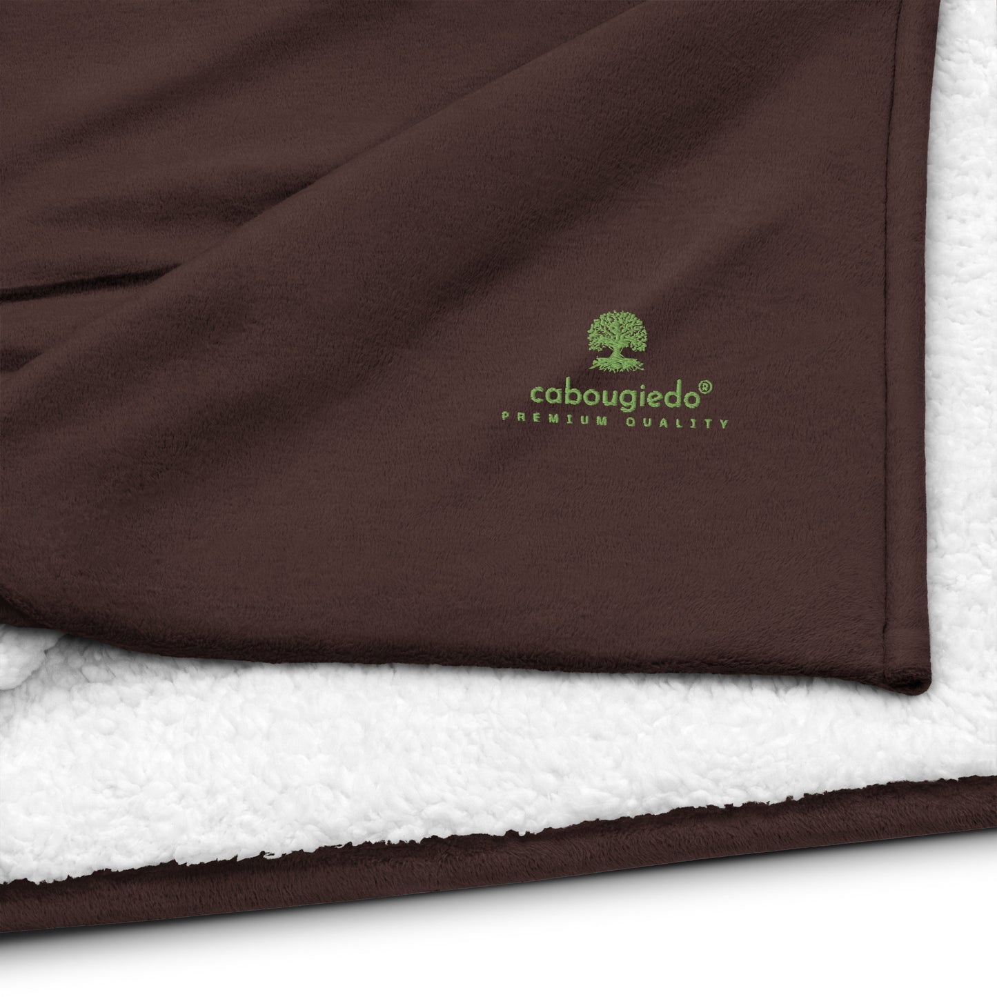 Premium sherpa blanket - CaBougieDo Premium (Personalized it Yourself)