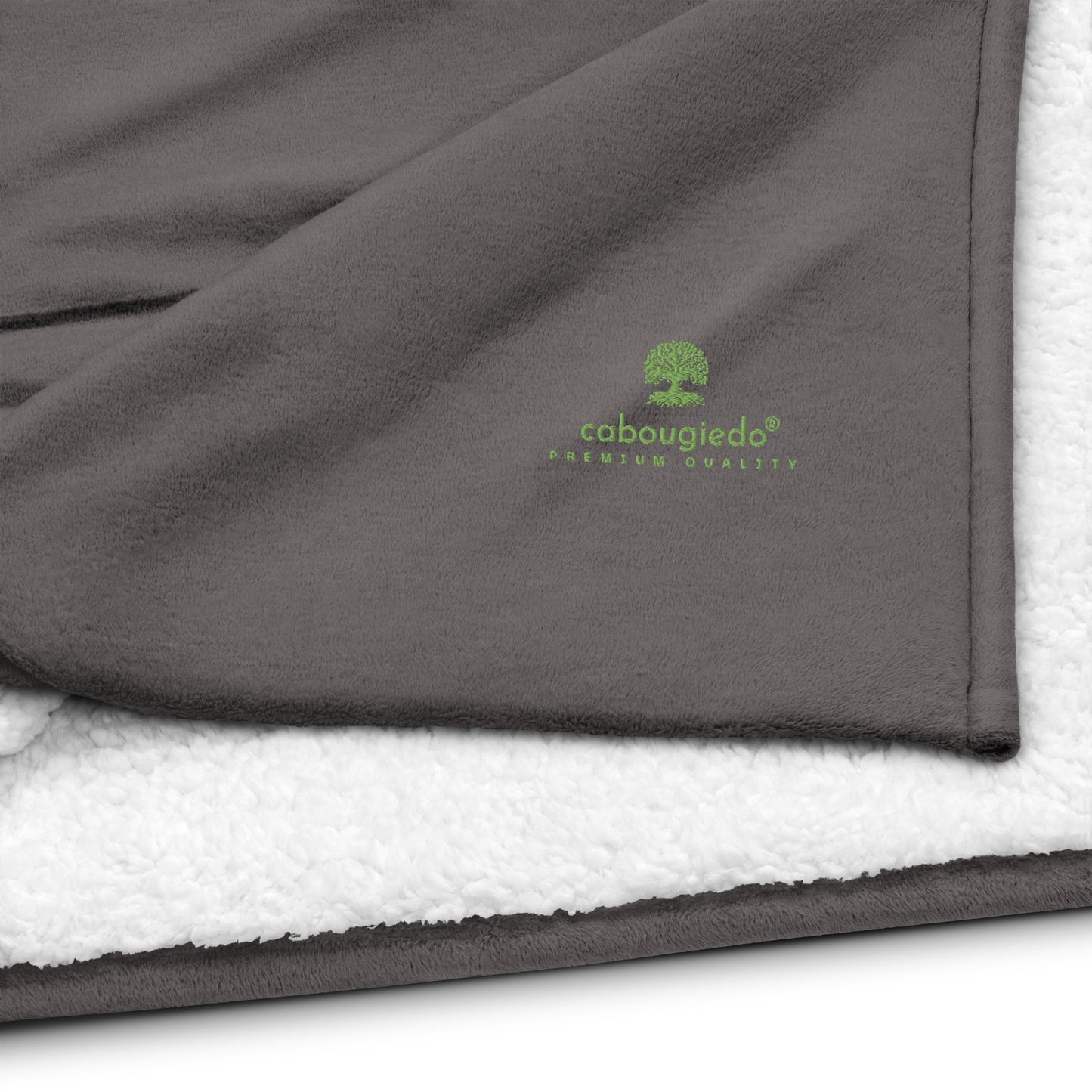 Premium sherpa blanket - CaBougieDo Premium (Personalized it Yourself)