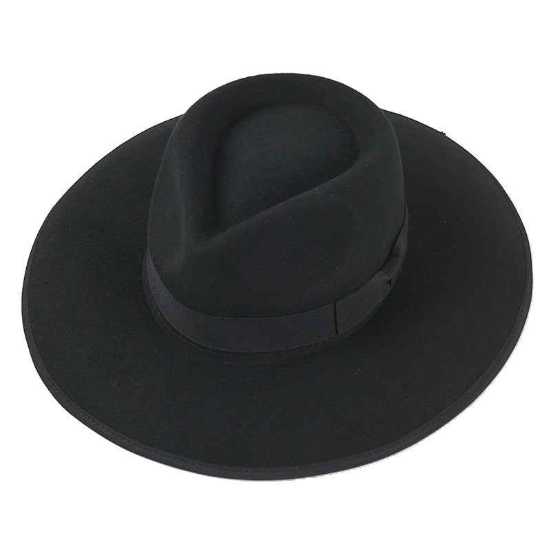 British Retro Casual All-match Wool Jazz Hat