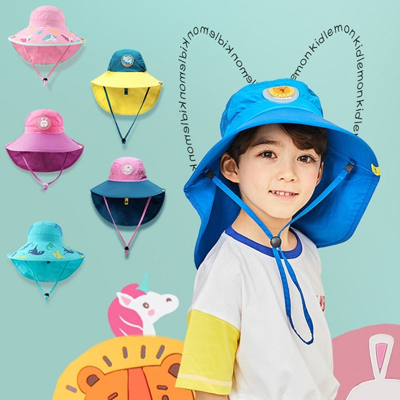 Big Brim Children's Sun Hat Summer Children Sun Hat