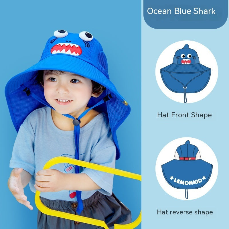 Children's Sun-proof Bucket Hat Outdoor Sun Hat