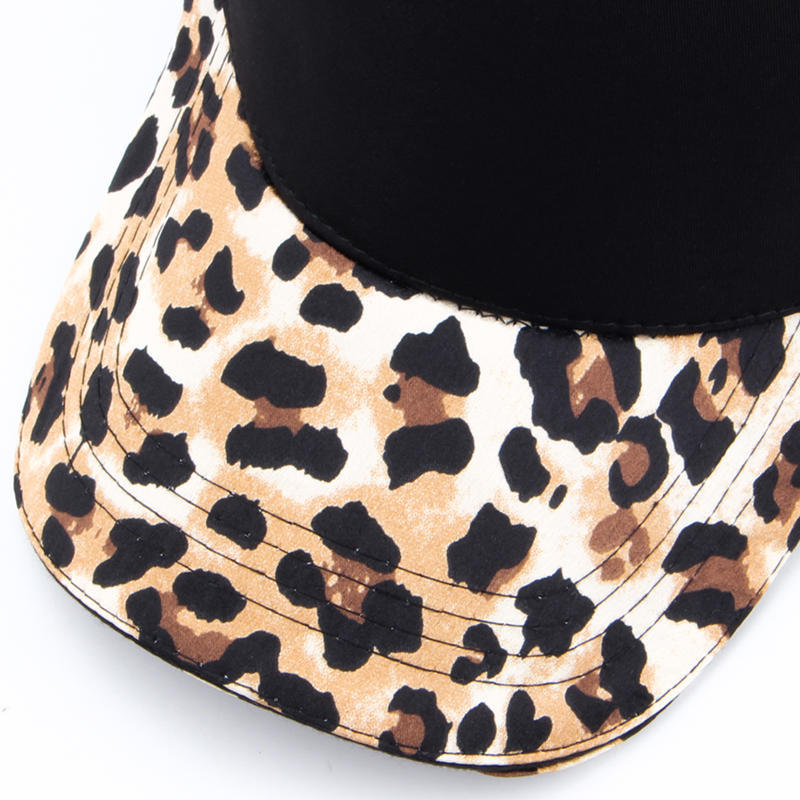 Women Leopard Print Baseball Cap Fashion Hip Hop