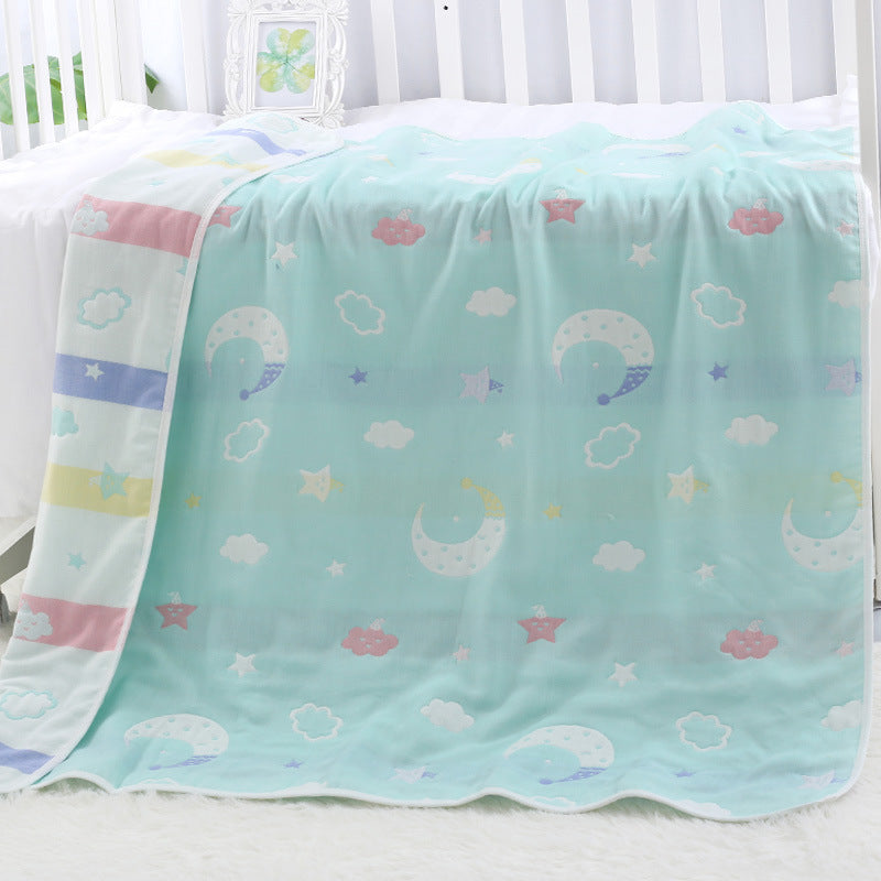 Printing Gauze Bath Towel Baby Blanket Quilt