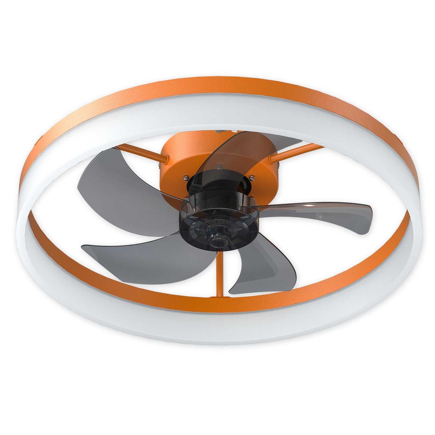 Ceiling Fans with Lights Dimmable LED Embedded installation of thin