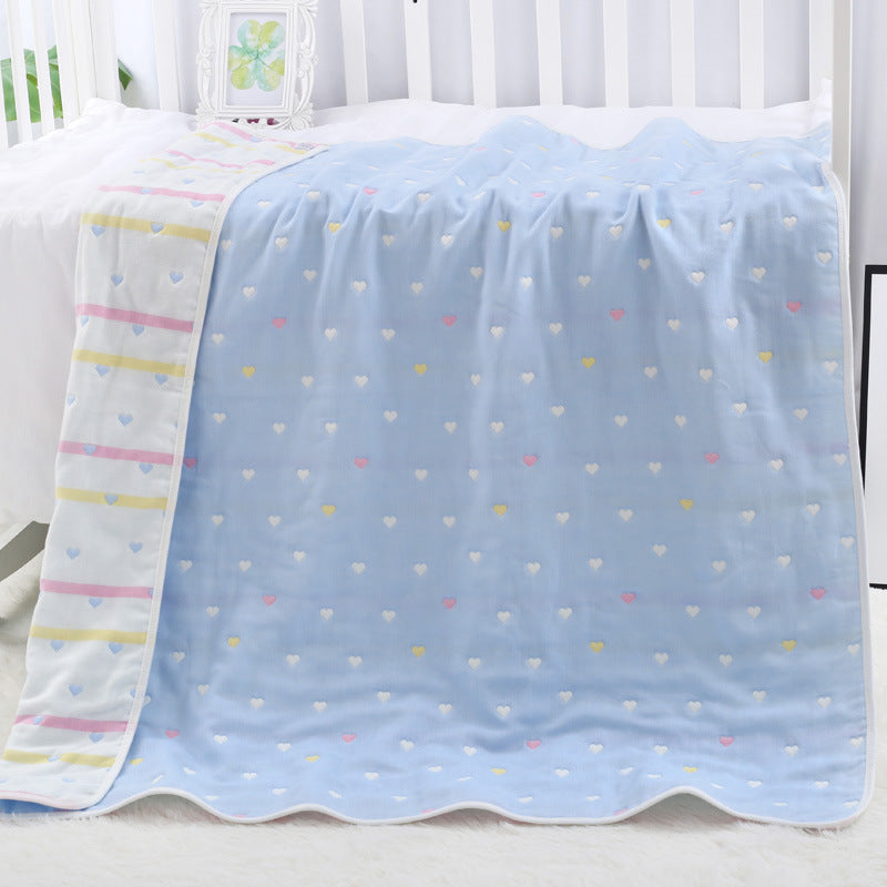 Printing Gauze Bath Towel Baby Blanket Quilt