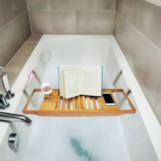 Bamboo bathtub frame