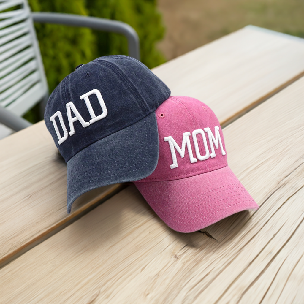 Mom And Dad Hats Fathers Day Mom Dad Gifts Hat Embroidered Adjustable