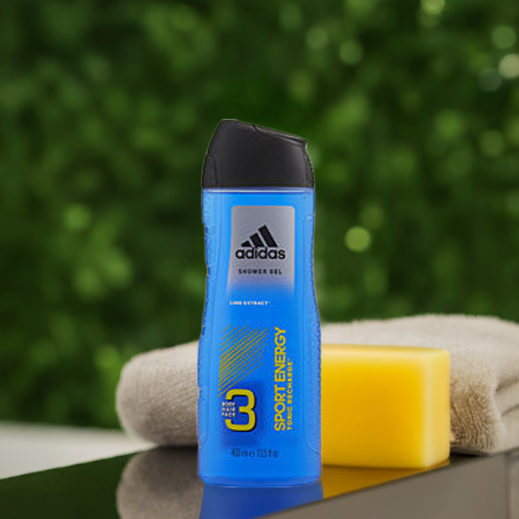 Adidas Sport Energy 3 In 1 Face And Body Shower Gel 13.5 oz by Adidas