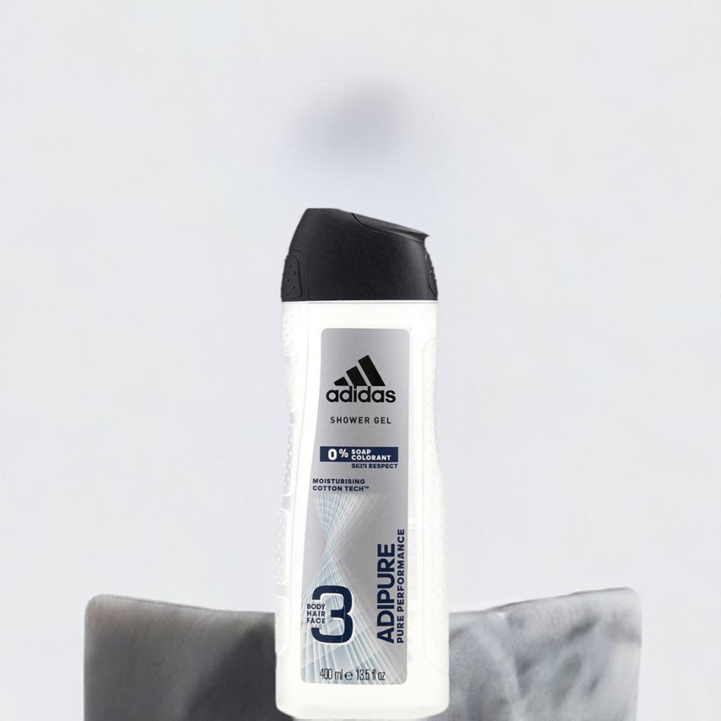 Adidas Adipure 3-In-1 Shower Gel 13.5 oz