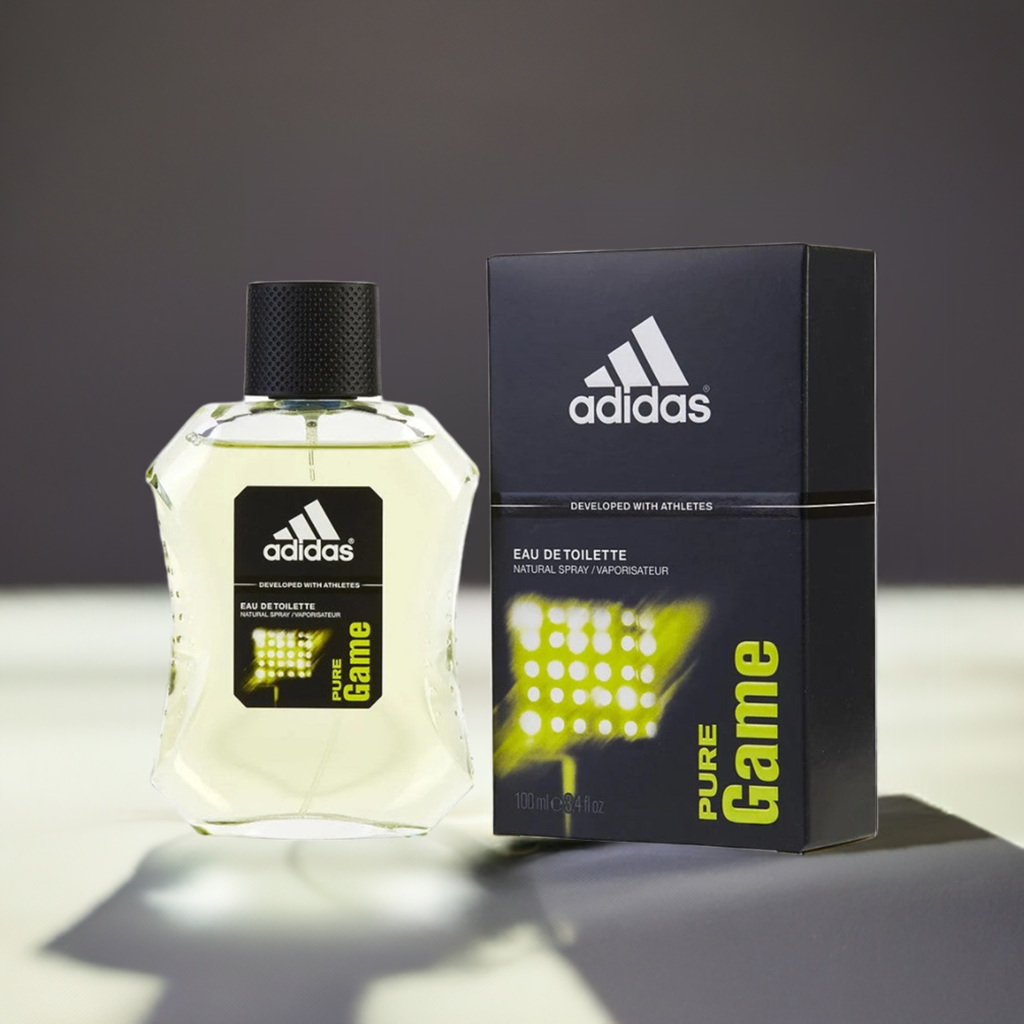 Adidas Pure Game men Eau De Toilette Spray (Developed With Athletes) 3.4 oz