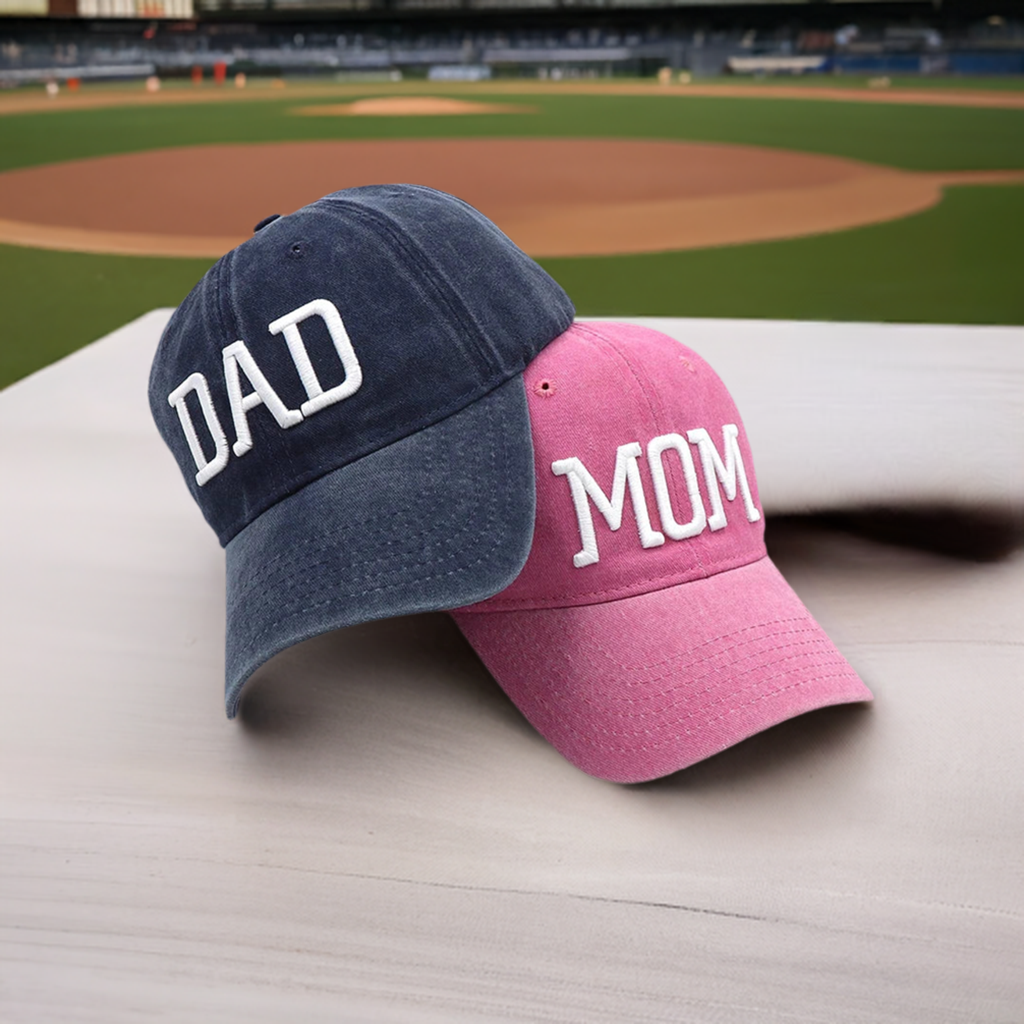 Mom And Dad Hats Fathers Day Mom Dad Gifts Hat Embroidered Adjustable