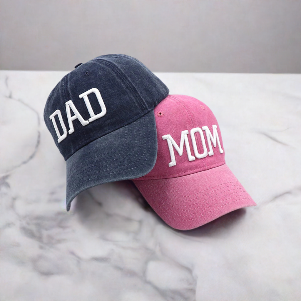 Mom And Dad Hats Fathers Day Mom Dad Gifts Hat Embroidered Adjustable