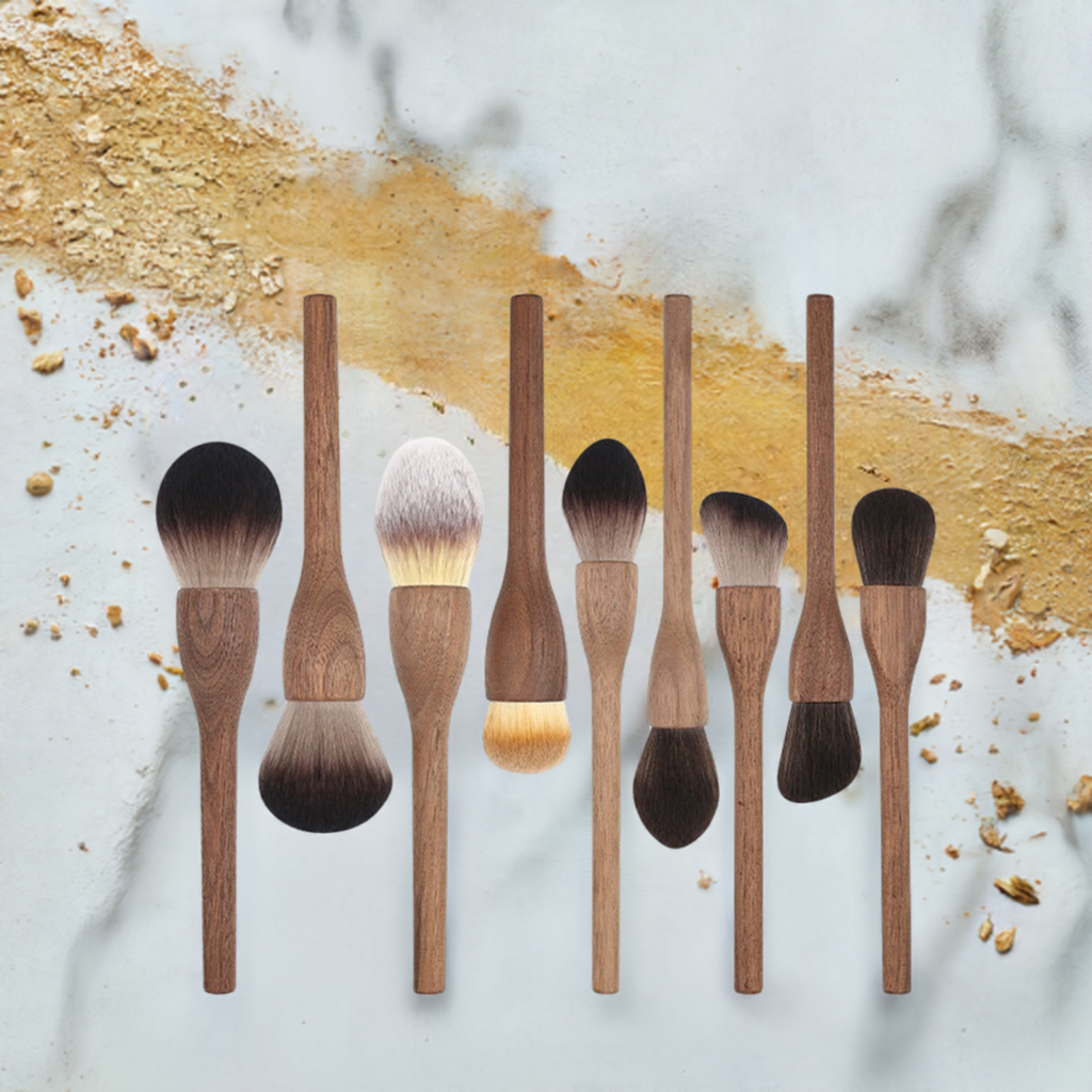 Handmade antique makeup brush